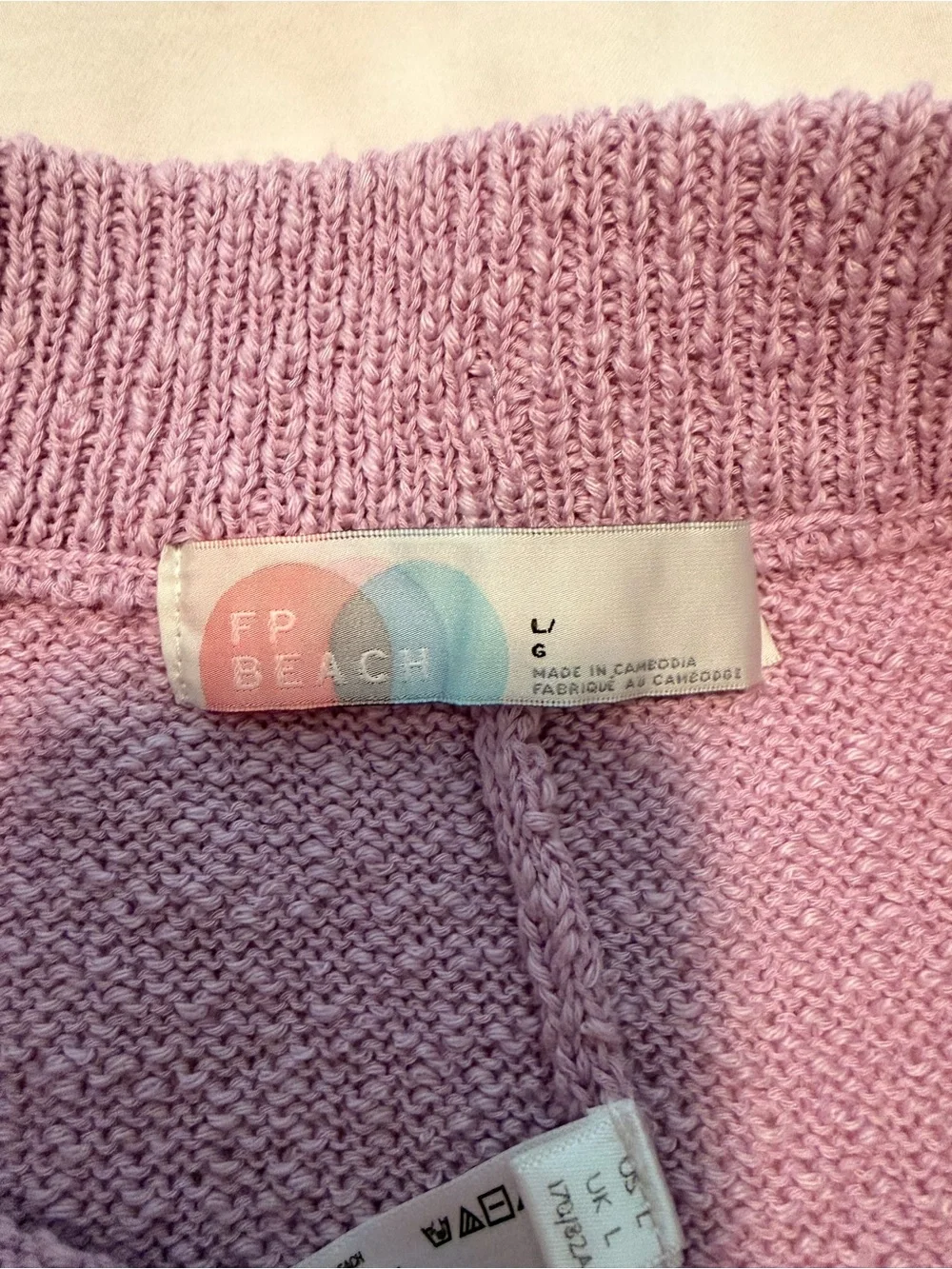 NWT Free People Phia Sweater Set Lilac